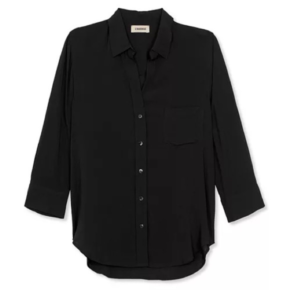L’AGENCE RYAN BUTTON UP SHIRT - Picture 7 of 9